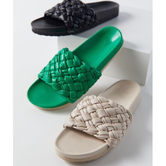 URBAN OUTFITTERS Naomi Slide Sandals in Cream (Size 8.0 US) - Picture 2 of 5